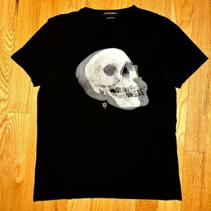Alexander McQueen 2022 Runway 3D Skull Logo TShirt 🔥